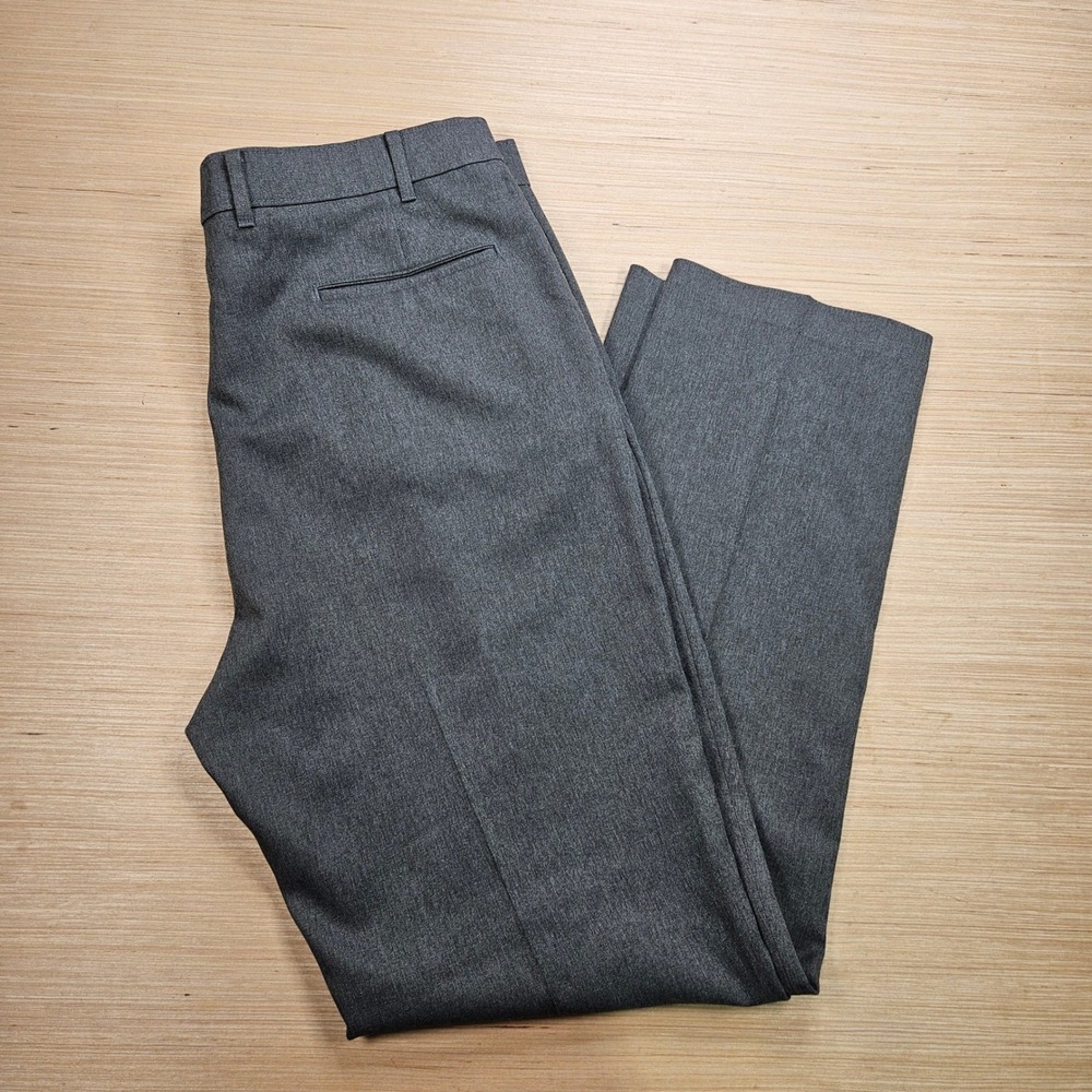 Vintage Levi's Action Slacks Mens 38x34 Gray Straight Leg Dress Pants Workwear